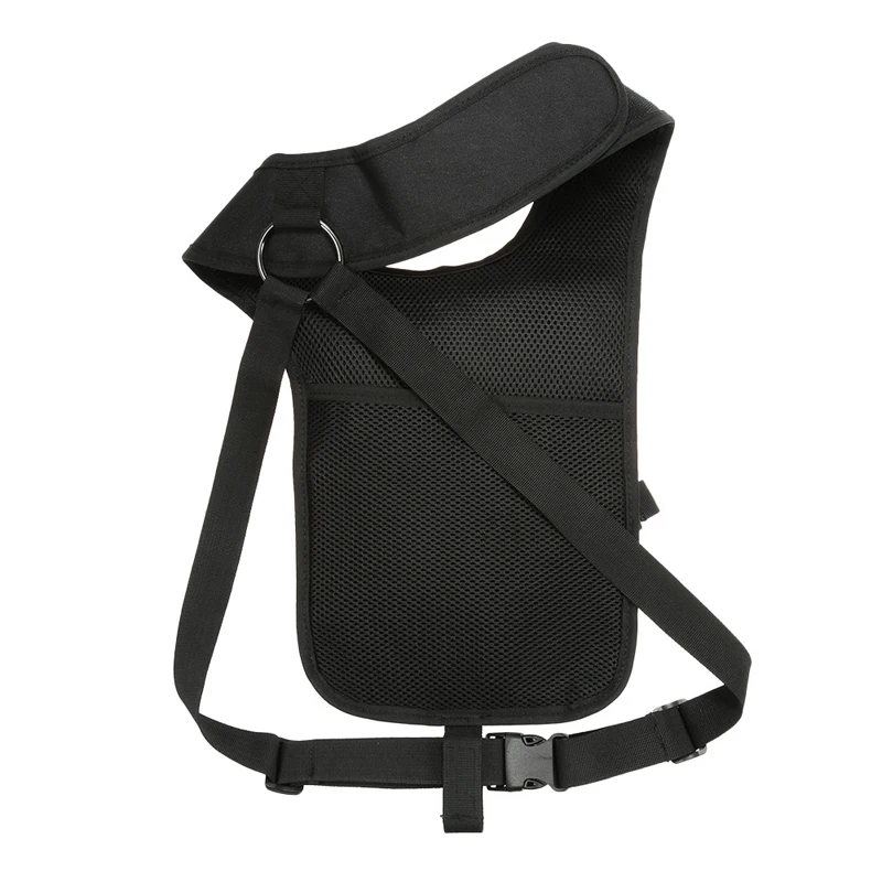 Men Tactical Military Anti-Theft Bag Hidden Underarm Shoulder Bag Phone Key Holster Black Nylon Inspector Agent Organizer Bag