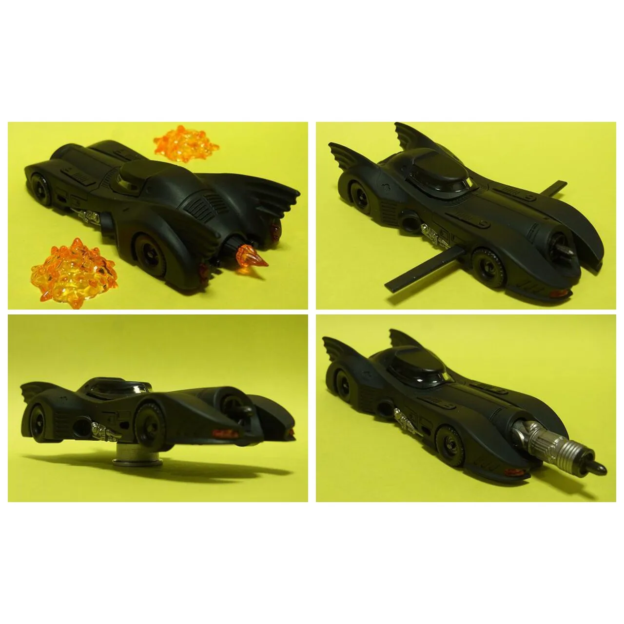 Batmobile 1/64 Scale Static Car Model HOBBY GACHA DC Batman Collectible Vehicle For Hobby Enthusiasts - view 3