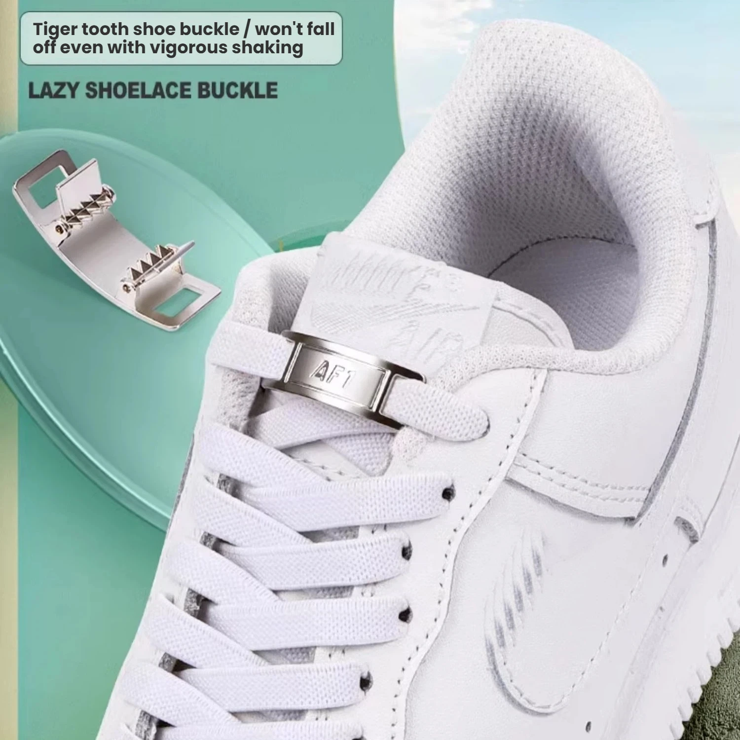 New Design Curved Buckle Shoelaces Without Ties Elastic Laces Sneaker 8MM Widened Flat Kids Adult Shoelace for Shoes