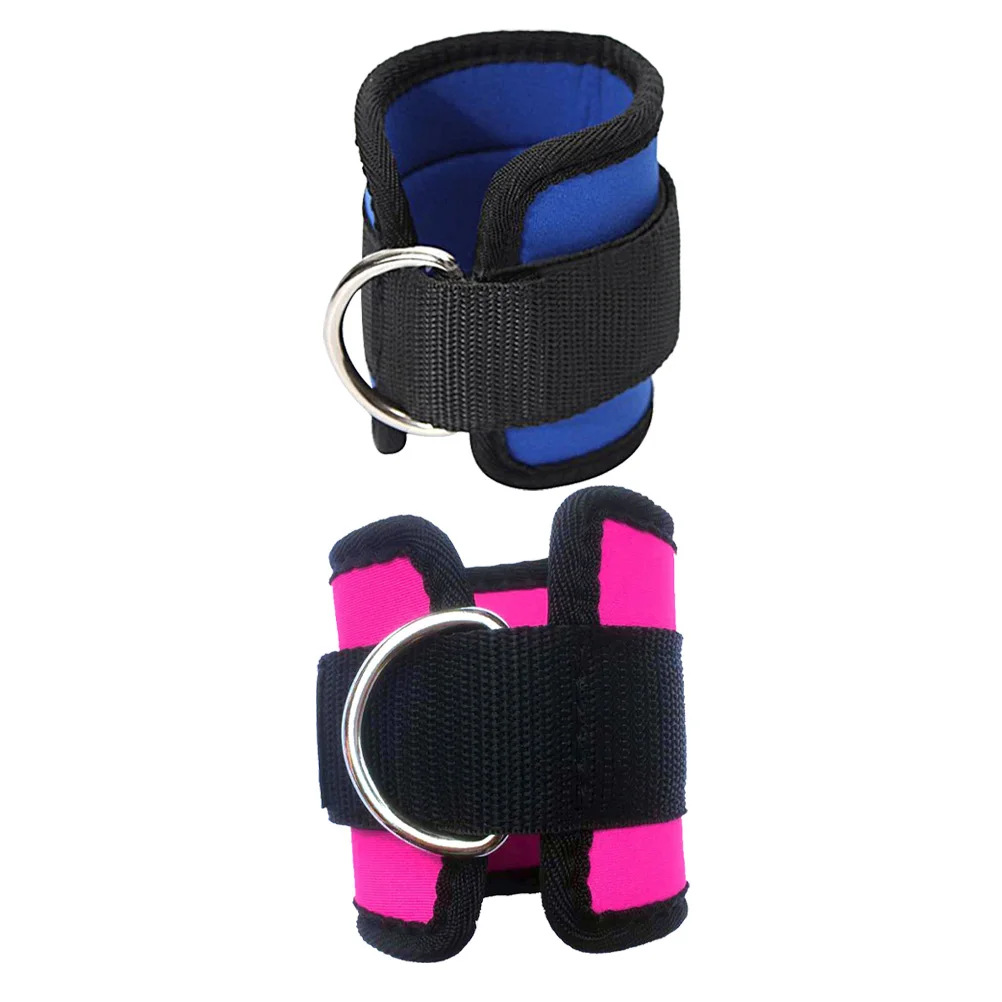 

2 Pairs Ankle Weights Adjustable Fitness Straps Wrapped Grip Aquatic Exercise Water Aerobics Leg Training Durable Neoprene