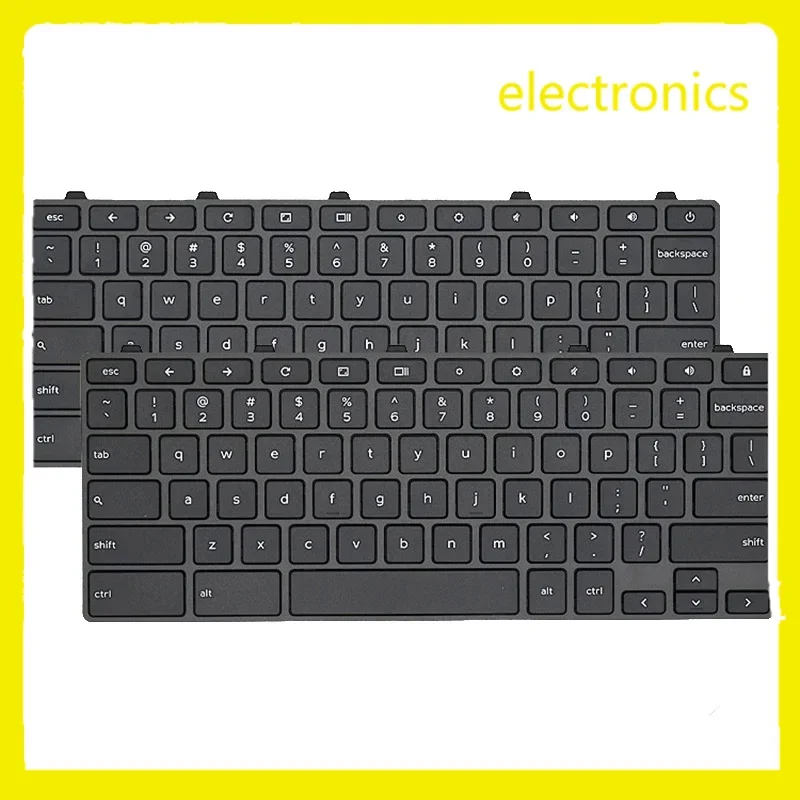 New Genuine Laptop Rreplacement Keyboard Compatible for DELL Chromebook 11 3100 5190 2-in-1 00D2DT 0OD2DT 0H06WJ