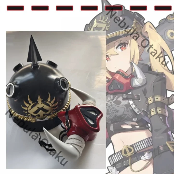 Zenless Zone Zero Luciana Auxesis Theodoro De Montefio Mask Stage Prop Headgear Crash Helmet Cosplay Colleagues Exquisite Gifts