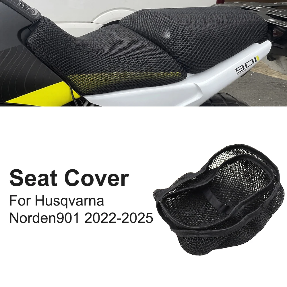 

For Husqvarna Norden901 Norden 901 2022-2025 Motorcycle Seat Cover Non-Slip Breathable Heat Insulation Protection Cushion