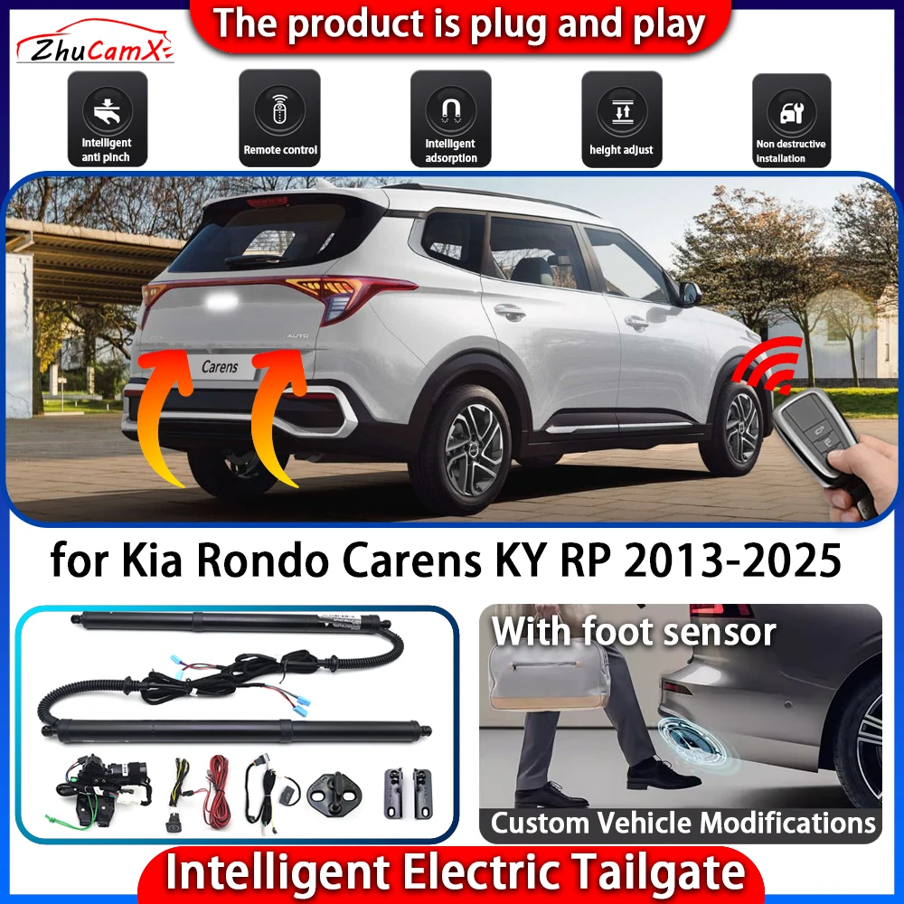 

ZhuCamX Smart Powered Tailgate System for Kia Rondo Carens KY RP 2013-2025 Automatic Intelligent Electric Trunk Lift Control Kit