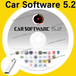 2024 hot V5.2 Car Software Maintenance Tools tuning cars ECU Diagnostic software Car 5.2 repair box inspection tools 2024 new
