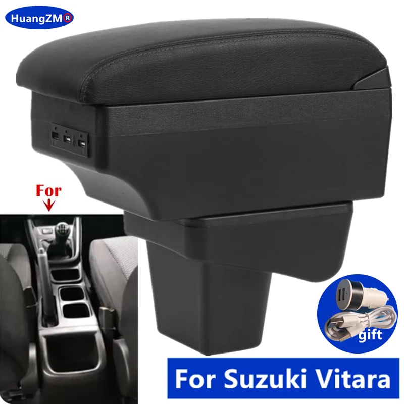 Für Suzuki Vitara Armlehne box Für Suzuki Vitara Auto Armlehne Zentrale lagerung Box Innen Gewidmet Retrofit Auto Zubehör