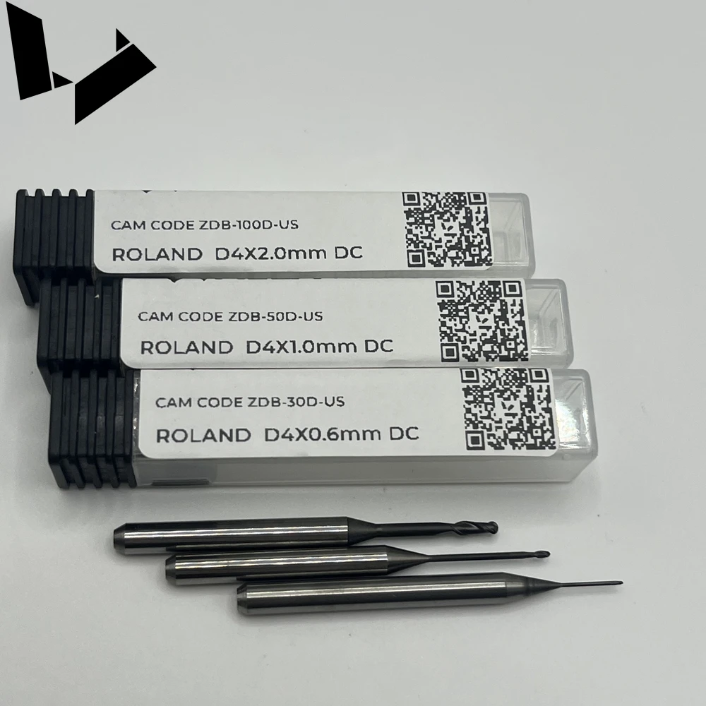 ZDB-30D-US ZDB-50D-US ZDB-100D-US Diamond Coated Bur for Zirconia MIlling Roland DWX50 DWX51 DWX52D DWX53 Compatible