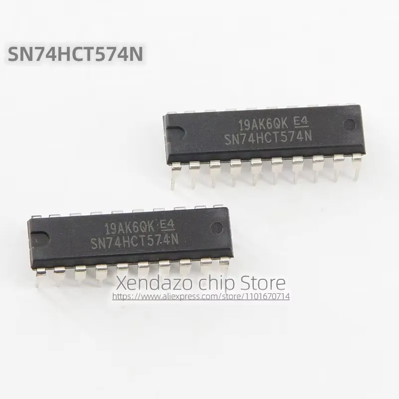 5pcs/lot SN74HCT574N SN74HCT574 DIP-20 package Original genuine Trigger logic chip