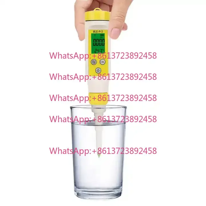 Portable Professional PH Meter LCD for OEM/ODM Customization ABS Material 1 Year Warranty Saliva Paint Testing Multi-color