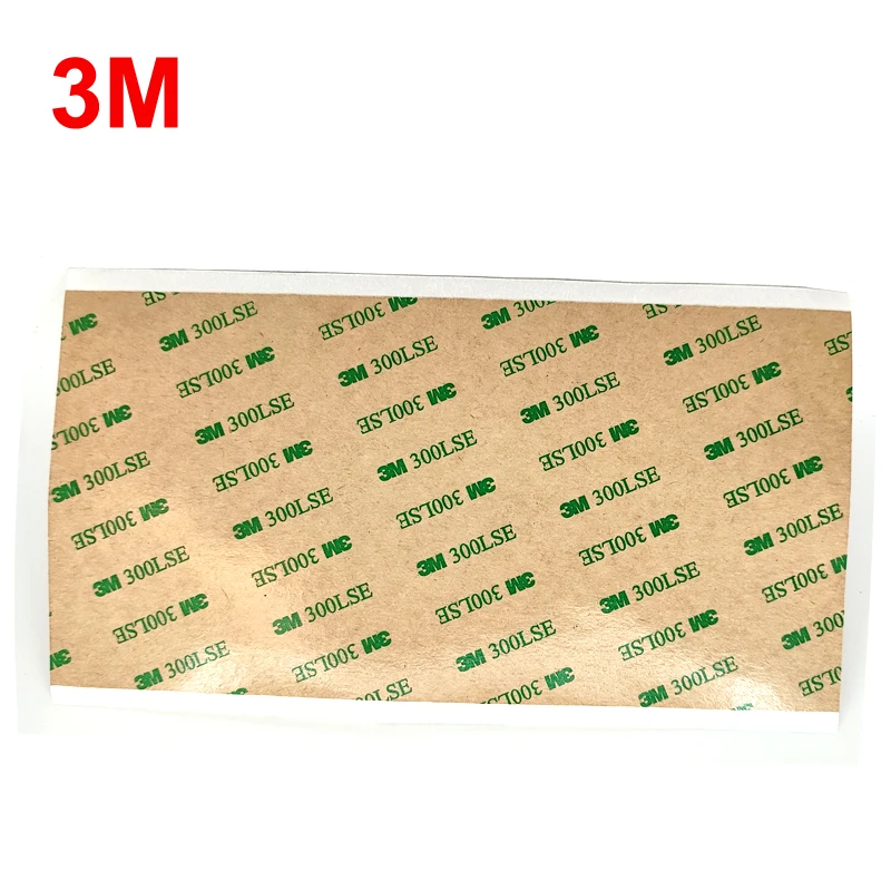 20pcs Utility 3M 9495LE 300LSE Super-Strong Double-Sided Adhesive Sheet Sticky Heavy Duty Glue Size 4