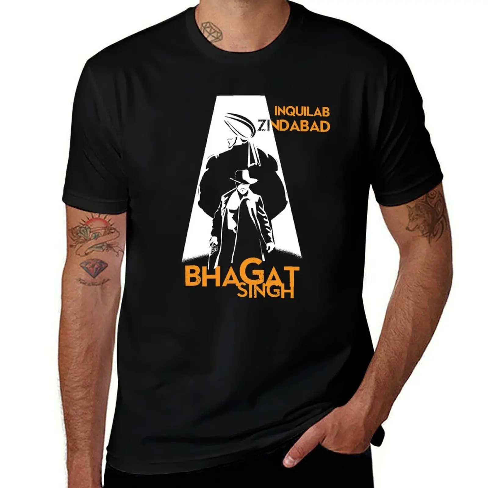 

Bhagat singh ji T-Shirt t shirts for man slim fit anime t shirts for man T-Shirt