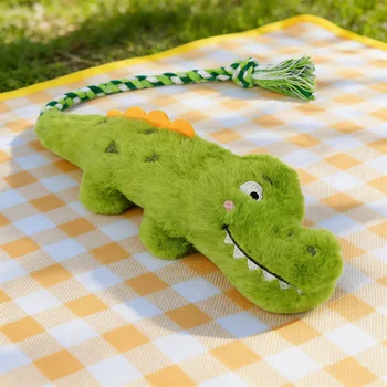 Crocodile Rope Chew Dog Toy 1