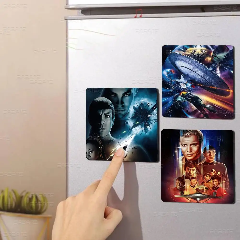 TV S-Star T-Trek Personalized Fridge Magnet Photo Custom Gifts Square Picture Refrigerator Kitchen Home Decor Souirs view 3
