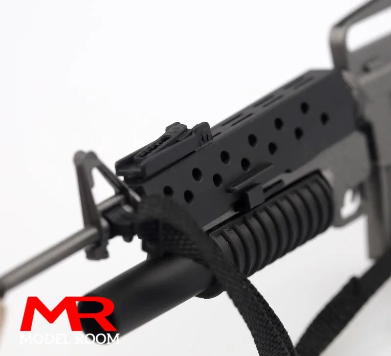 ZYTOYS 1/6 Scale M16A1+M203 Model Soldier Gun Scene Accessories Props Fit 12'' Soldier Action Figure Body Dolls view 5