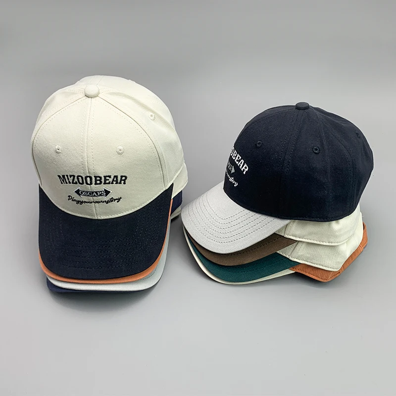 Sombreros de béisbol con letras bordadas para hombre y mujer, ropa de calle de algodón, cómoda, a juego, estilo hip hop, informal, a la moda, novedad