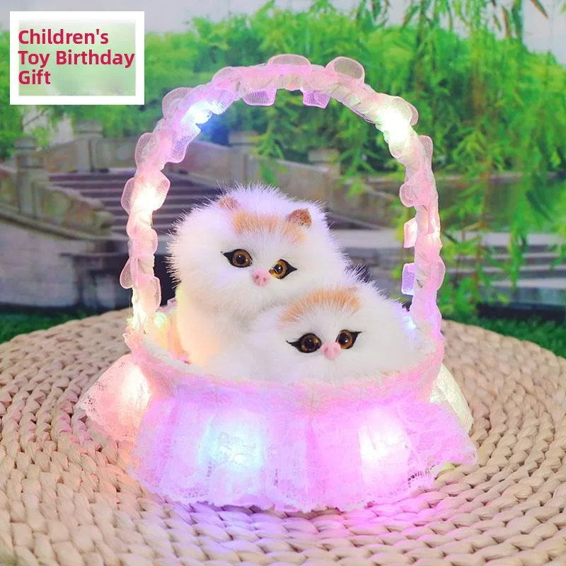 glowing-toy-in-basket-realistic-sound-makes-children-happy-fake-kittens-basket-of-fur-soft-plush-doll-toy-for-kids