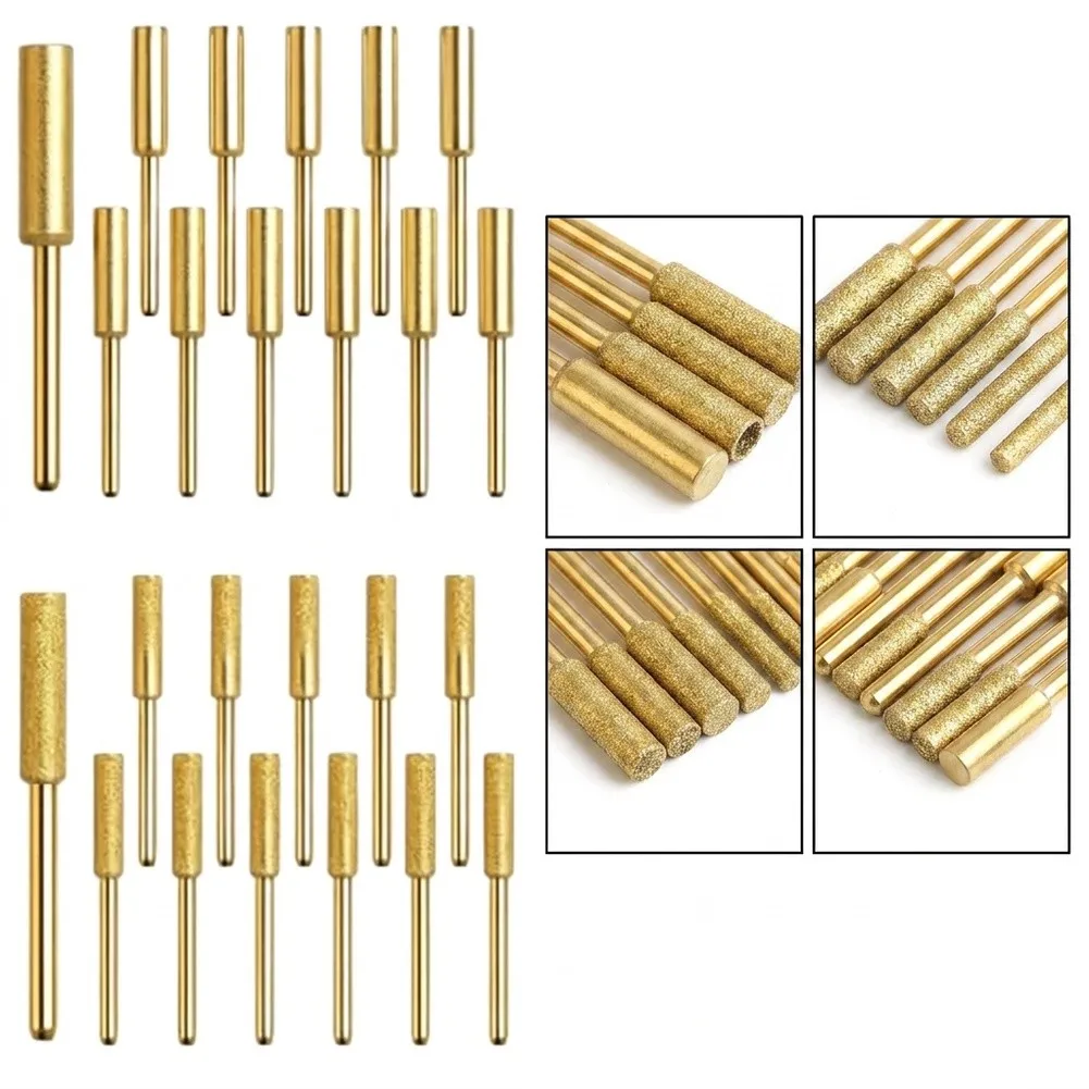 36-Piece Diamond For Chainsaw Sharpening Tools Kit for Routine Maintenance Using Standard Electric Drills and Rotary Tools