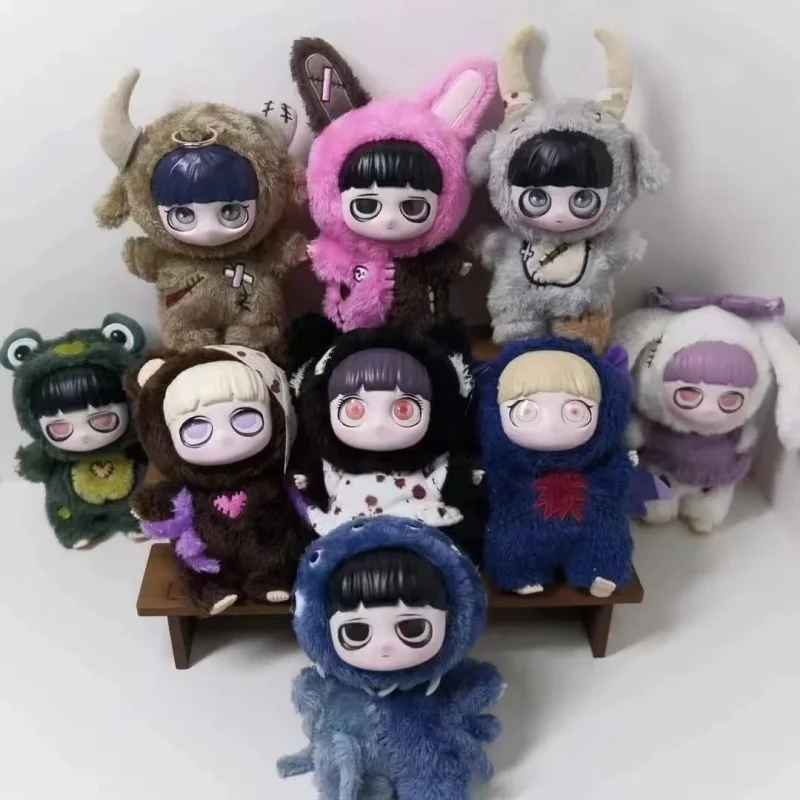 

Официальная плюшевая слепая коробка KIKI Dark Elf - милая готическая кукла, очаровательный брелок, коллекционный темный стиль, подарок на день рождения для девочек