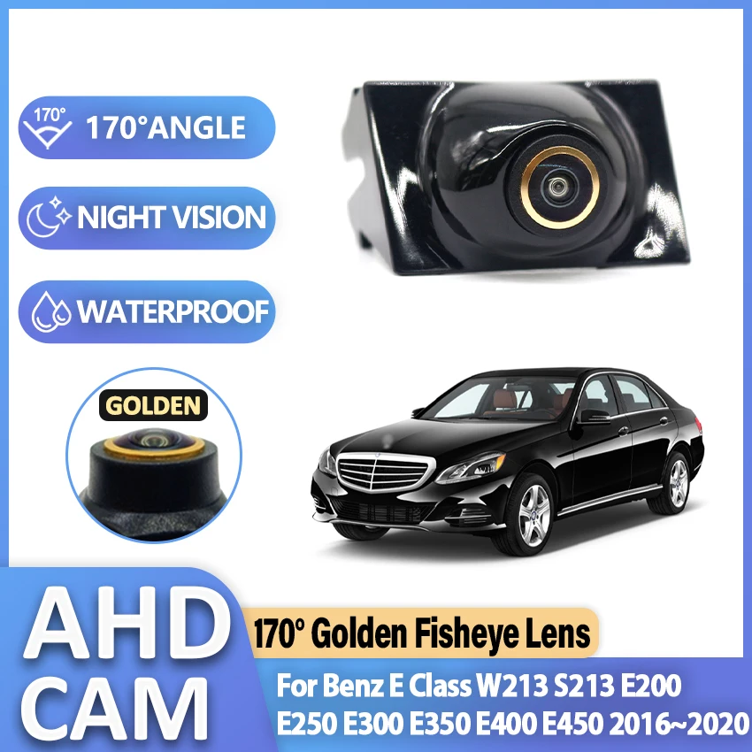 

AHD Car Front View Parking Night Vision Logo Camera For Mercedes Benz E Class W213 S213 E200 E250 E300 E350 E400 E450 2016~2020