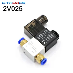 Air Solenoid Valves 2V025-08 2 Position 2 Port 1/4