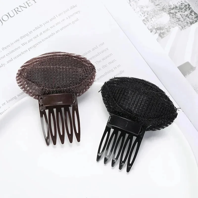 1-5pcs Invisible Hair Pins Forehead Volume Fluffy Princess Styling Sponge Pad Fashion Professional Makeup Comb Hair Clips Mat