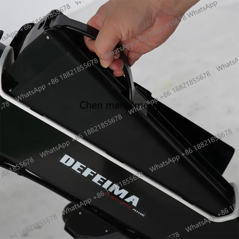 XNew dual battery 16 inches, electric bicycle express food delivery, lithium battery scooter - view 5