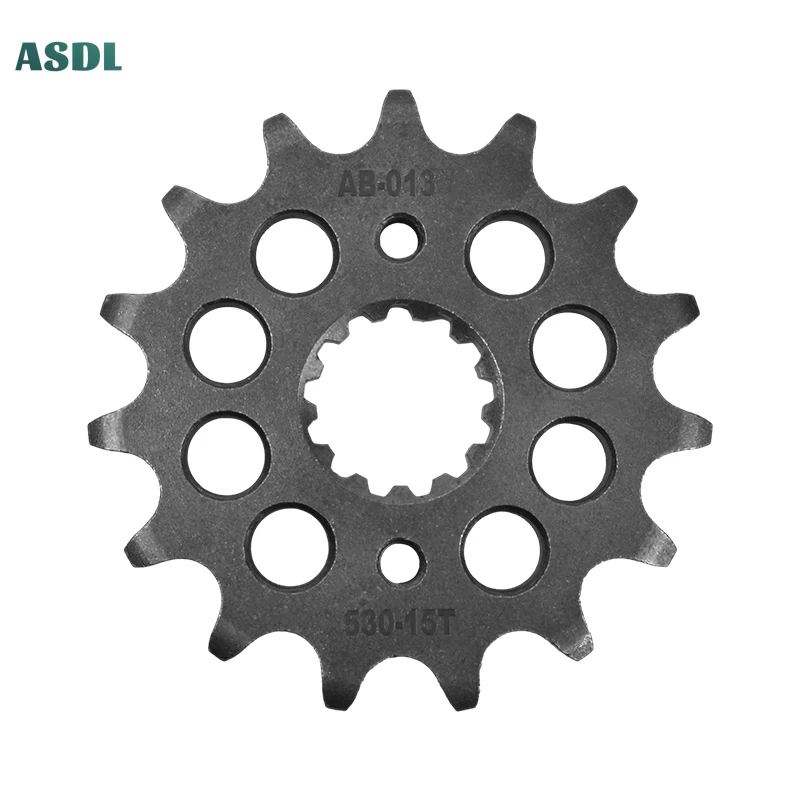 530 15T Front Sprocket 530 Chain 15T Motor 20CrMnTi for Suzuki GSX750 GSX-R750 VZ800 RF900 GSX1100 GSX-R1100 GSF1200 1995-2005