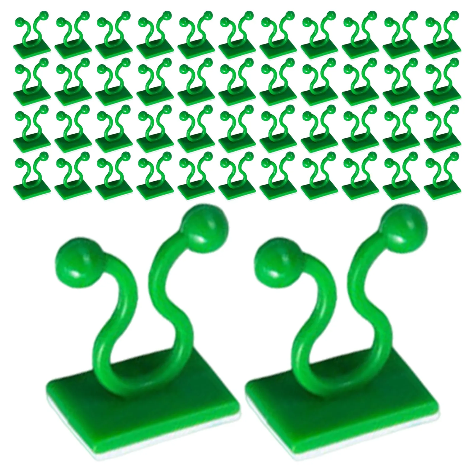 

120Pcs Plastic Plant Clips Climbing Wall Clip Garden Vine Fixing Support Clips for Indoor Outdoor Vertical Planting