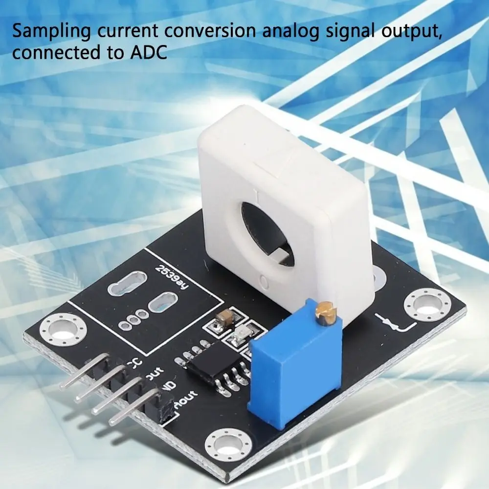 DC 5V WCS1800 Hall Current Sensor Adjustable DC 35A Current Detection Sensor Accurate Customizable Thresholds