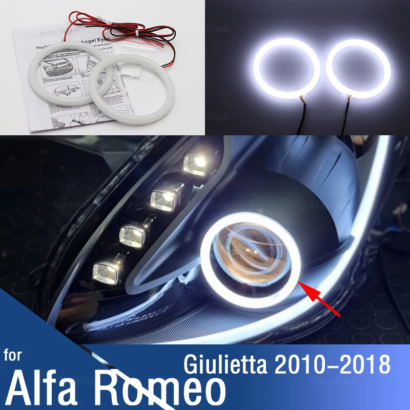 

Кольцо Halo для Alfa Romeo Giulietta 2010-2018, белое, из хлопка, гарантия 2 года