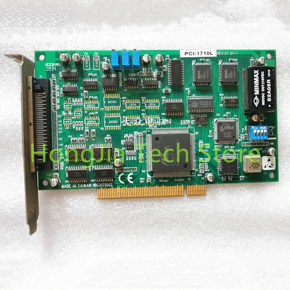 For Advantech PCI-1710L REV.C1 01-1 Multi-function PCI data acquisition card