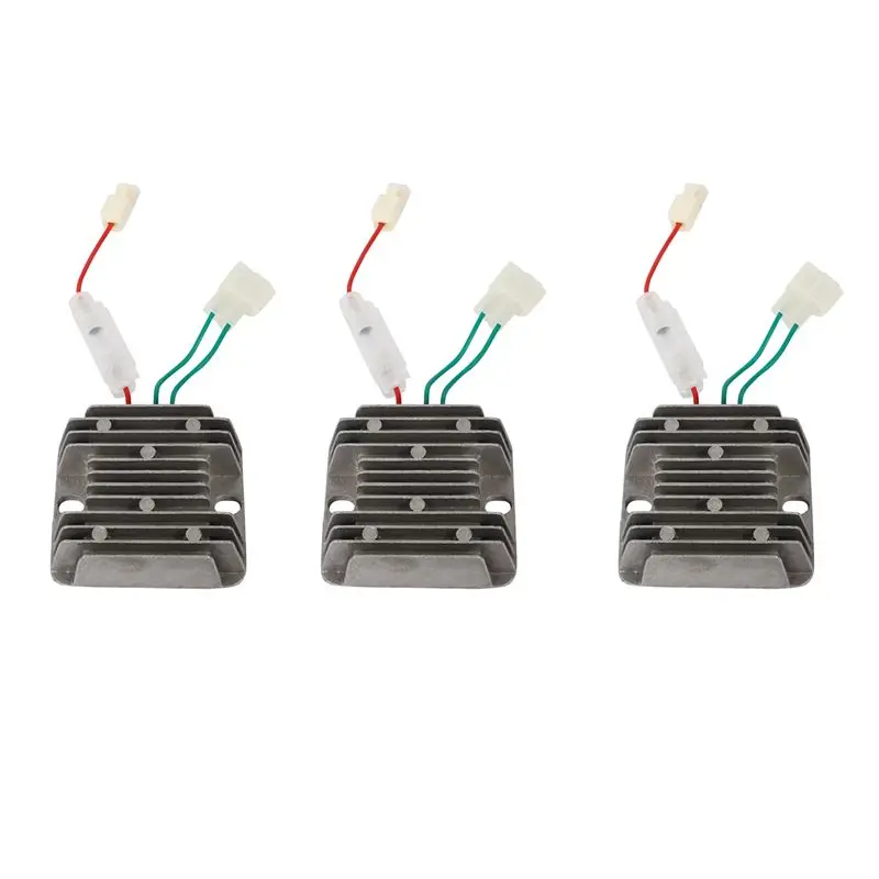 Unusual 3X Generator Engine Voltage Regulator Rectifier AVR For Kipor Kama KDE6500 KDE6700T