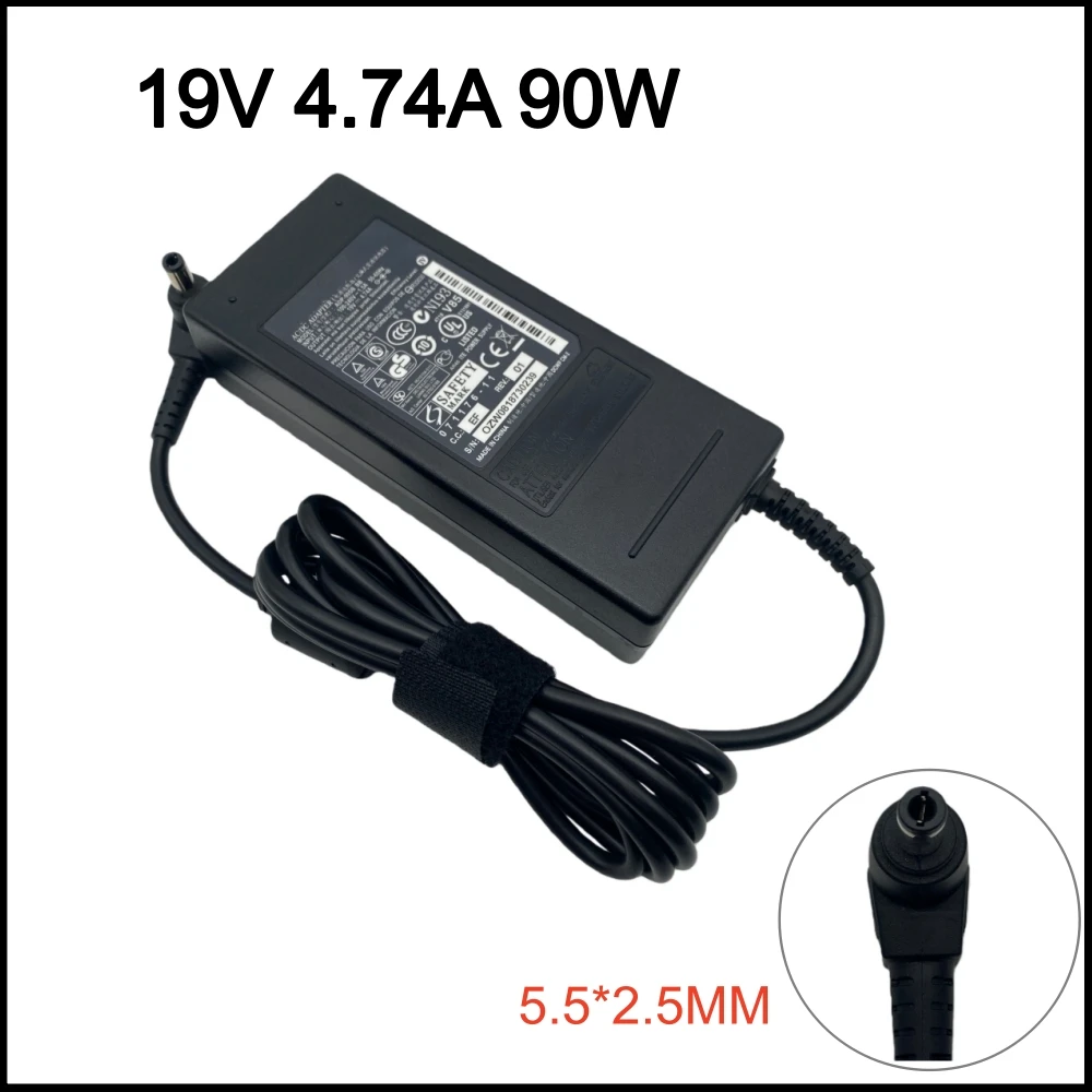 Genuine 19V 4.74A 90W 5.5*2.5MM Notebook Adaptor Charger For Asus K501UX Q550L A450VC K751L X53E X551M X555LA K550D Laptop