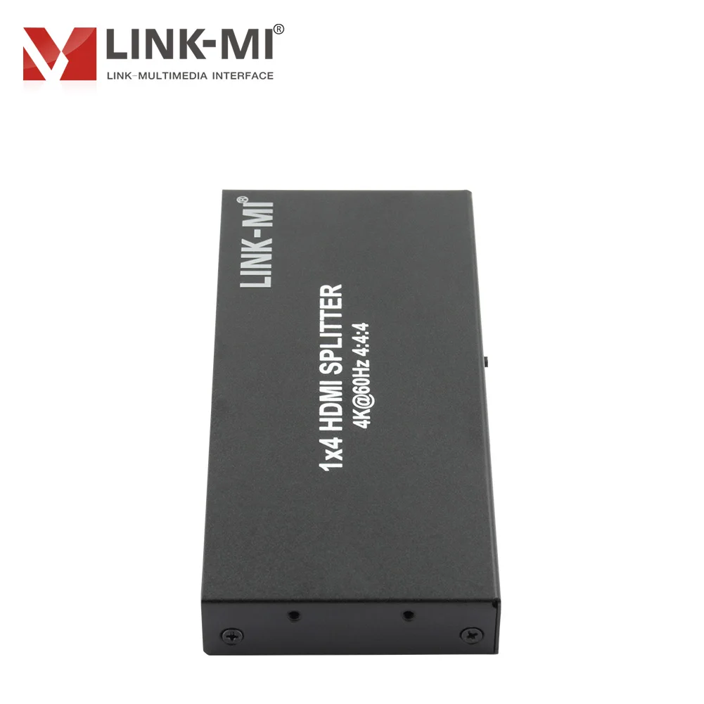 مقسم HDMI 2.0 1x4 - 4Kx2K@60 هرتز 18 جيجابت في الثانية HDCP2.2/1.4 - EDID 3D HDR 36bit وأربعة أنواع من قدرات التعامل مع EDID للتلفزيون