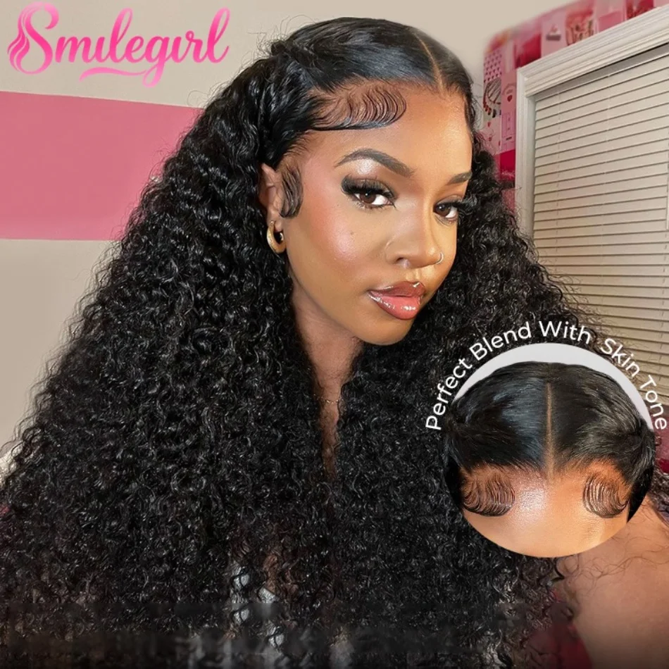 

Парик из натуральных бразильских волос с глубокой волной, плотность 250, с прозрачной кружевной передней частью 13x6, эффект водной волны, блестящие волосы, натуральный цвет