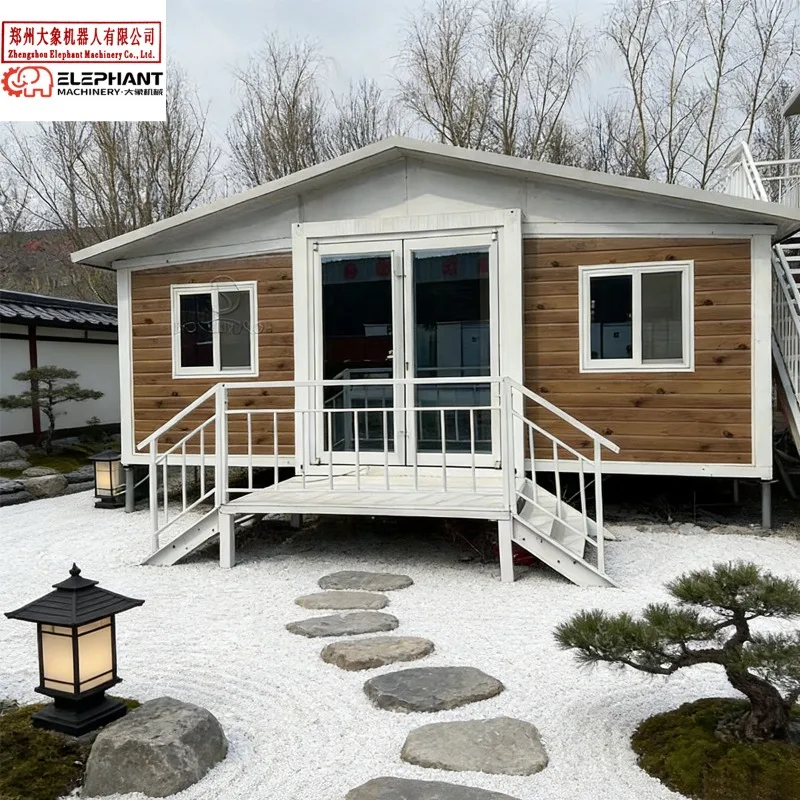 Customized Modern Design Light Steel Prefab Container Mobile Homes Modular Houses For Bedroom Or Hotel Use Modern Villas