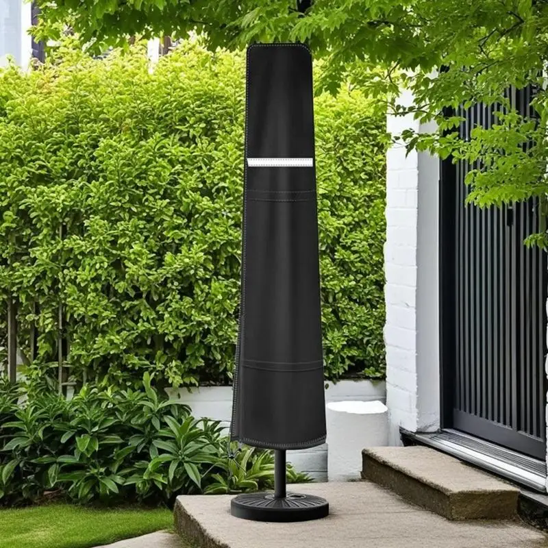 

Outdoor Umbrella Cover Offset Umbrella Cover UV Resistant Parasol Protective Fabric With Reflective Strip For Market Terrace