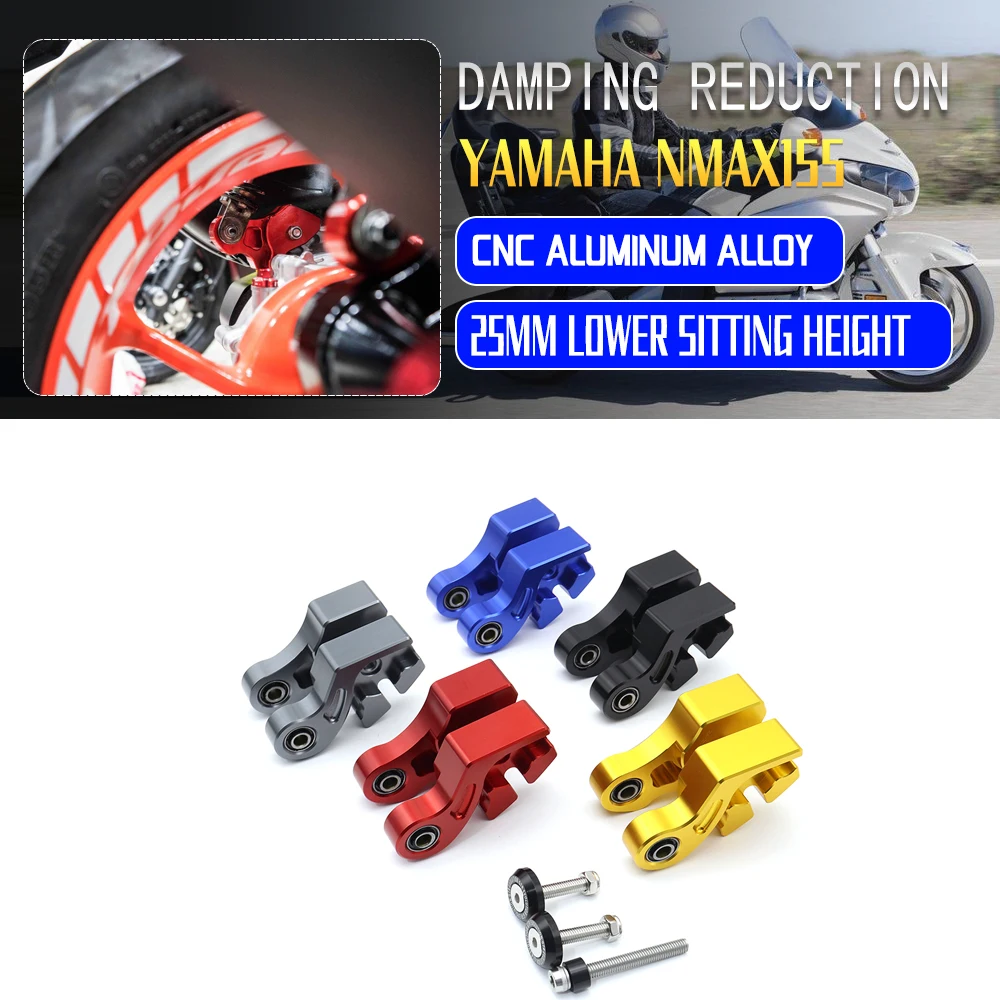 

FOR Yamaha nmax155 aerox155 nvx155 2020 2021 2022 2023 Modified accessories shock absorption reduce code nmax 155 nvx 155 aerox