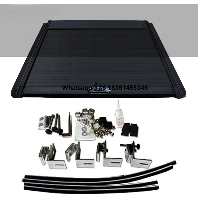 

For Np300 2023 Car Accessories Aluminum Alloy Cover Pickup Short Bed Length Tonneau Cover