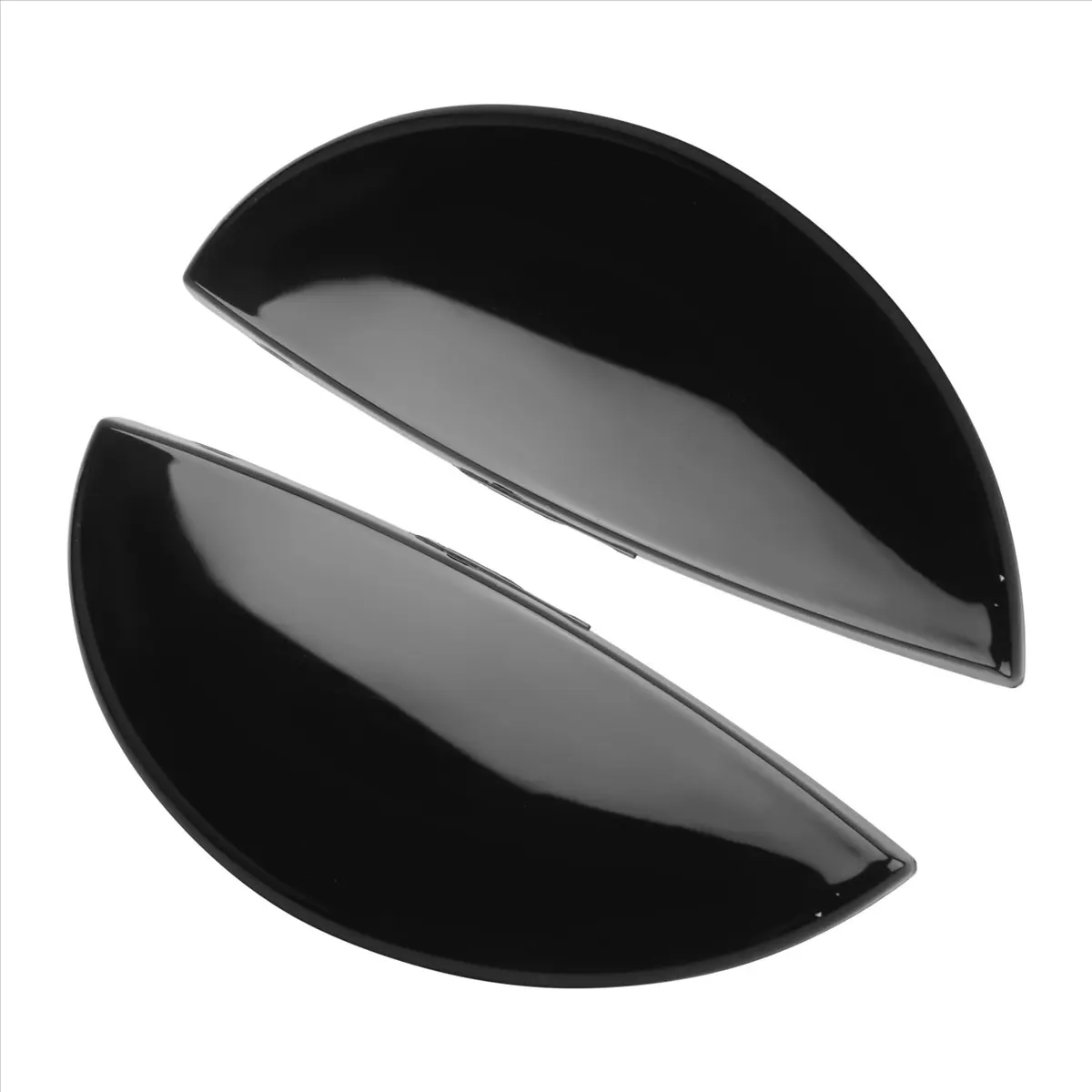#38L (Black)Front Bumper Headlight Washer Nozzle Cover for Mini Cooper R50 R52,Automotive Parts & Accessories