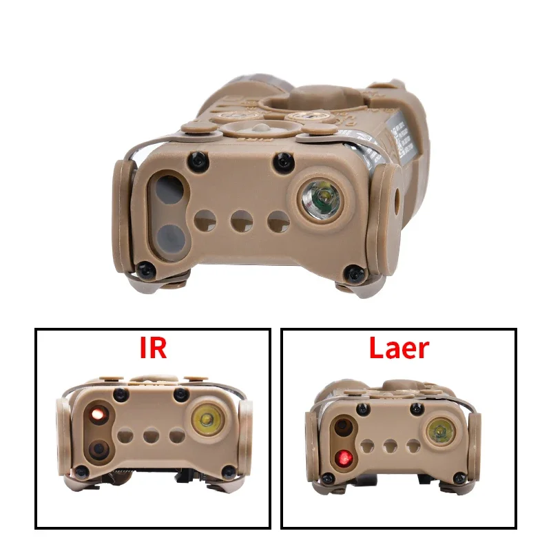 WADSN NGAL Red Green Blue Dot Laser Tactical Surefir M300A M600C Hunting Scout Light With AXON Dual Control Switch Fit 20MM Rail