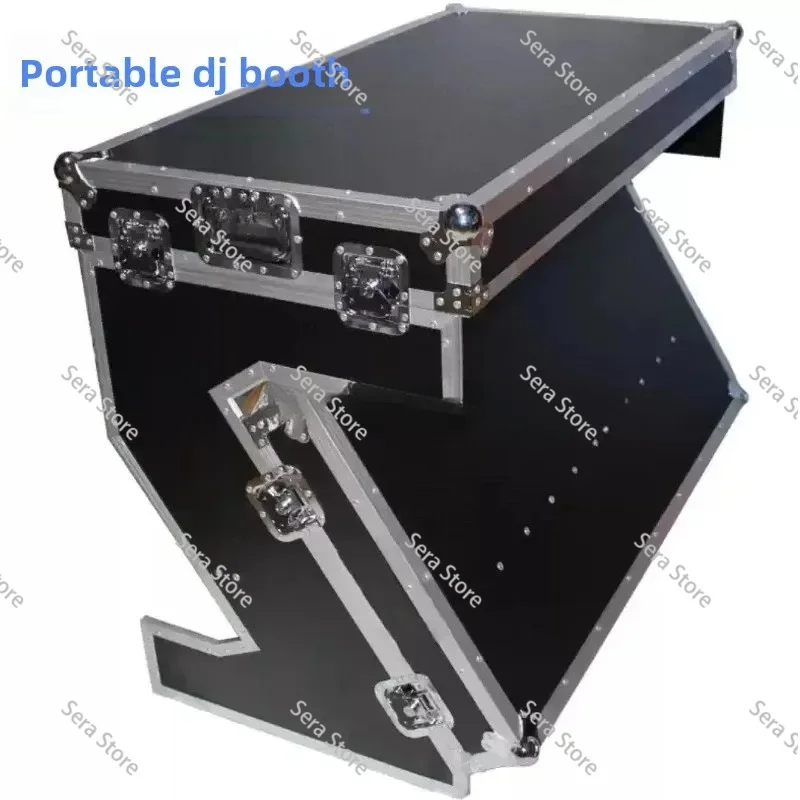 Suitable for Portable DJ air box, DJing table, console table, bar nightclub DJ table folding DJ table