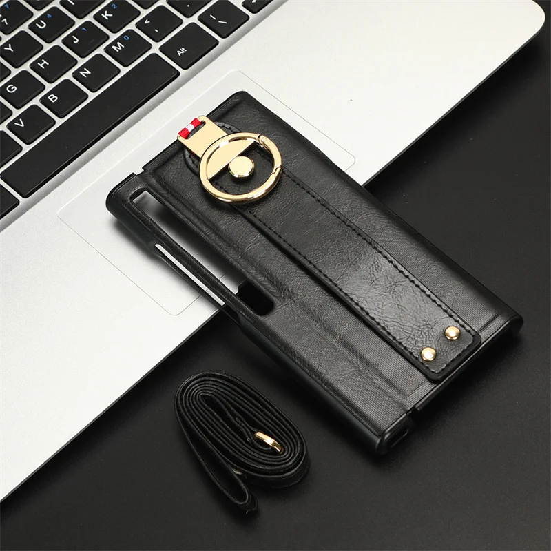 

For Huawei Mate XS2 Wristband Ring Case TPU Back Cover Dust Box Suitable for Huawei MateXS2 Mate XS2