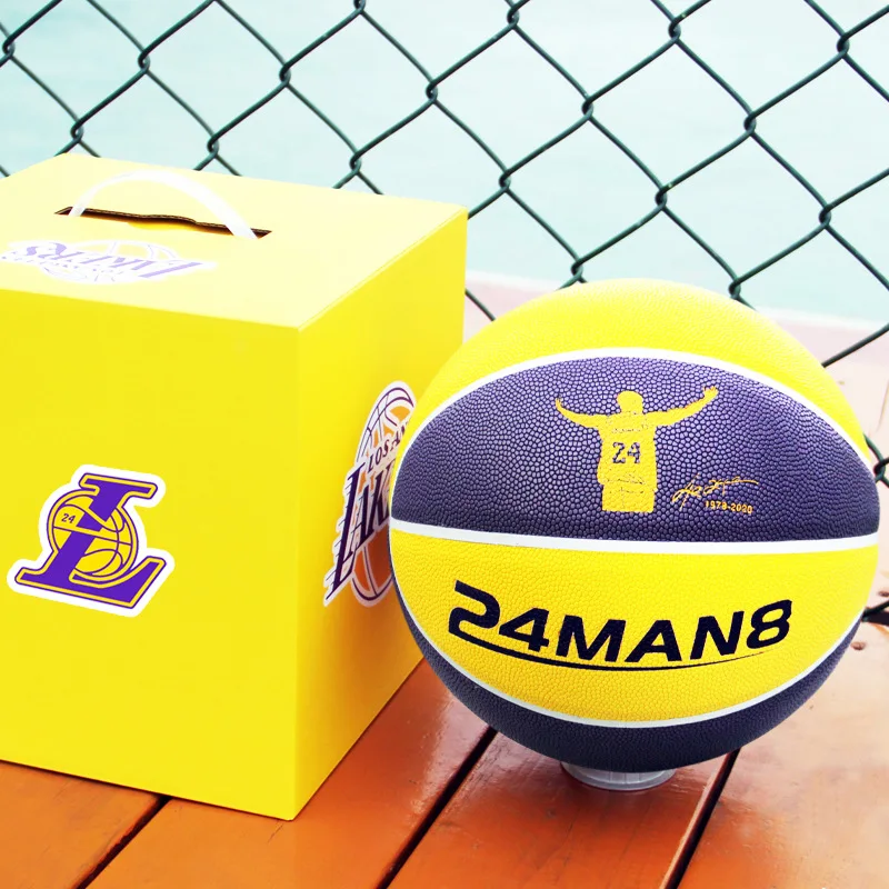 Customized Basketball Number 7 Printed Own Pattern Design Basketball Logo Colors Basketball Ball