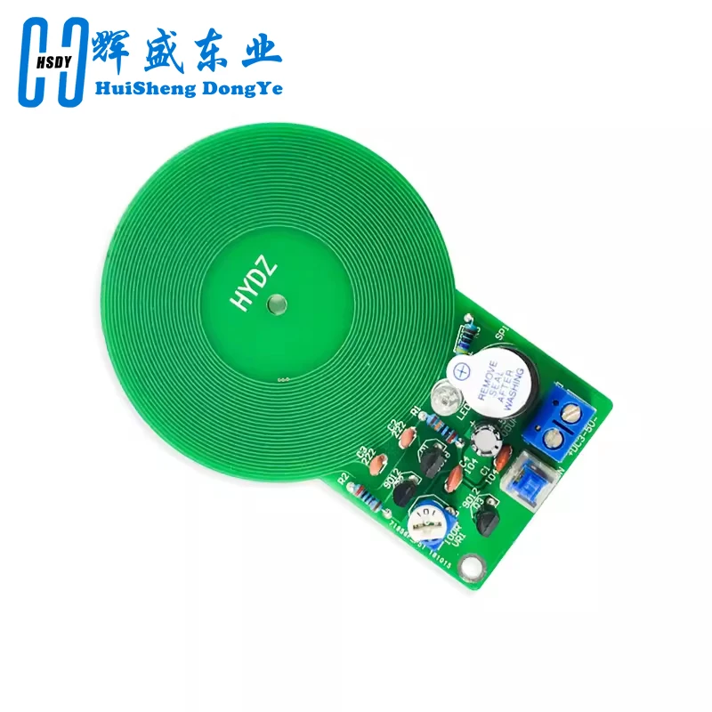 JS-60 DIY Metal Detector Kit DIY Electronic Kit DC 3V-5V 60mm Non-contact Sensor Board Module Part Metal