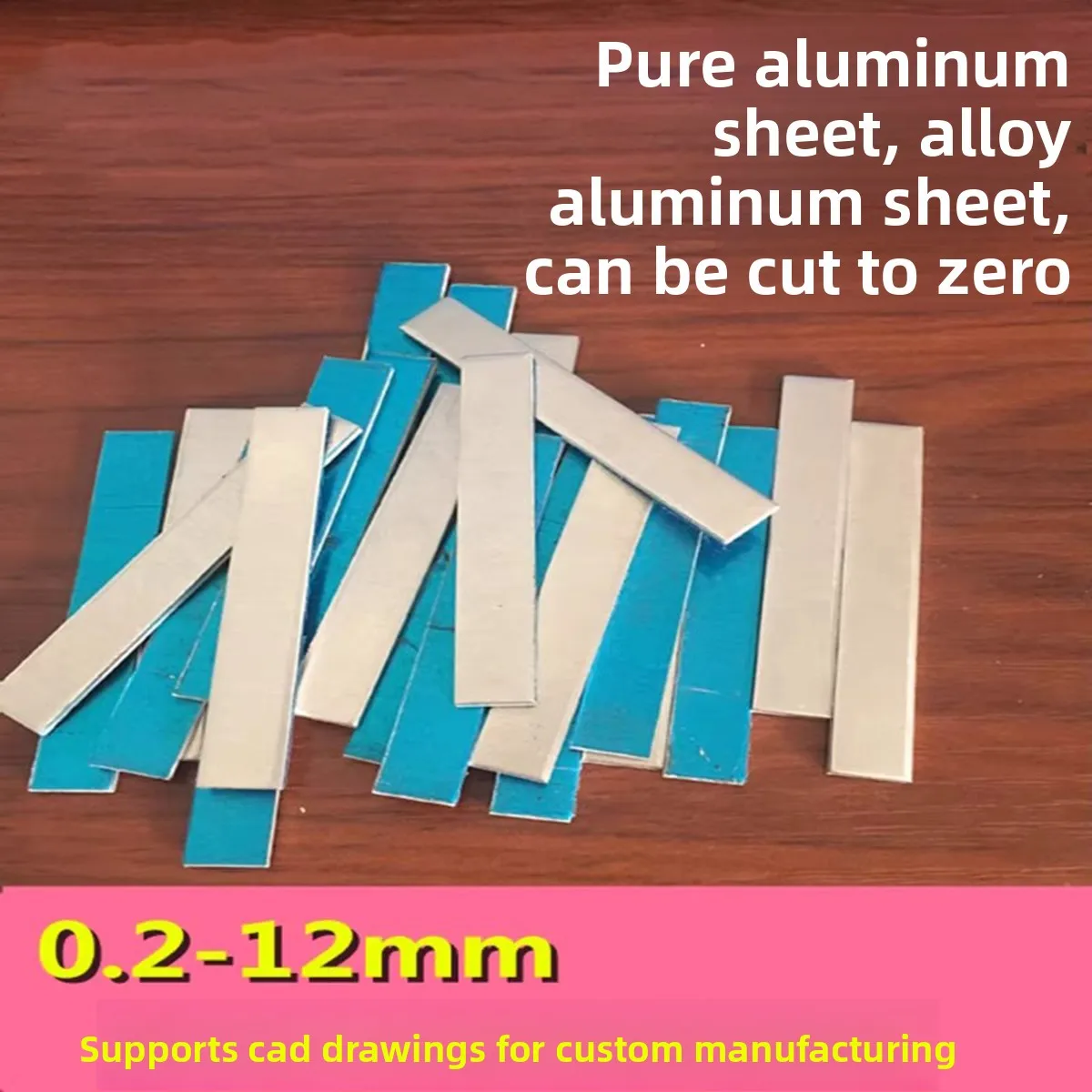 1060 6061 Aluminum Sheet, Aluminum Strip, Aluminum Plate Laser Cutting, Zero Cutting Processing