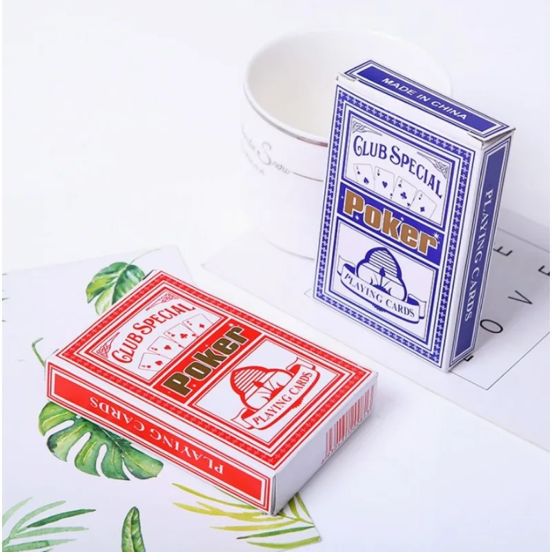 

Transparent PVC Waterproof Poker Cards Texas Holdem Game Playing Cards For Party Magic Family Entertainment