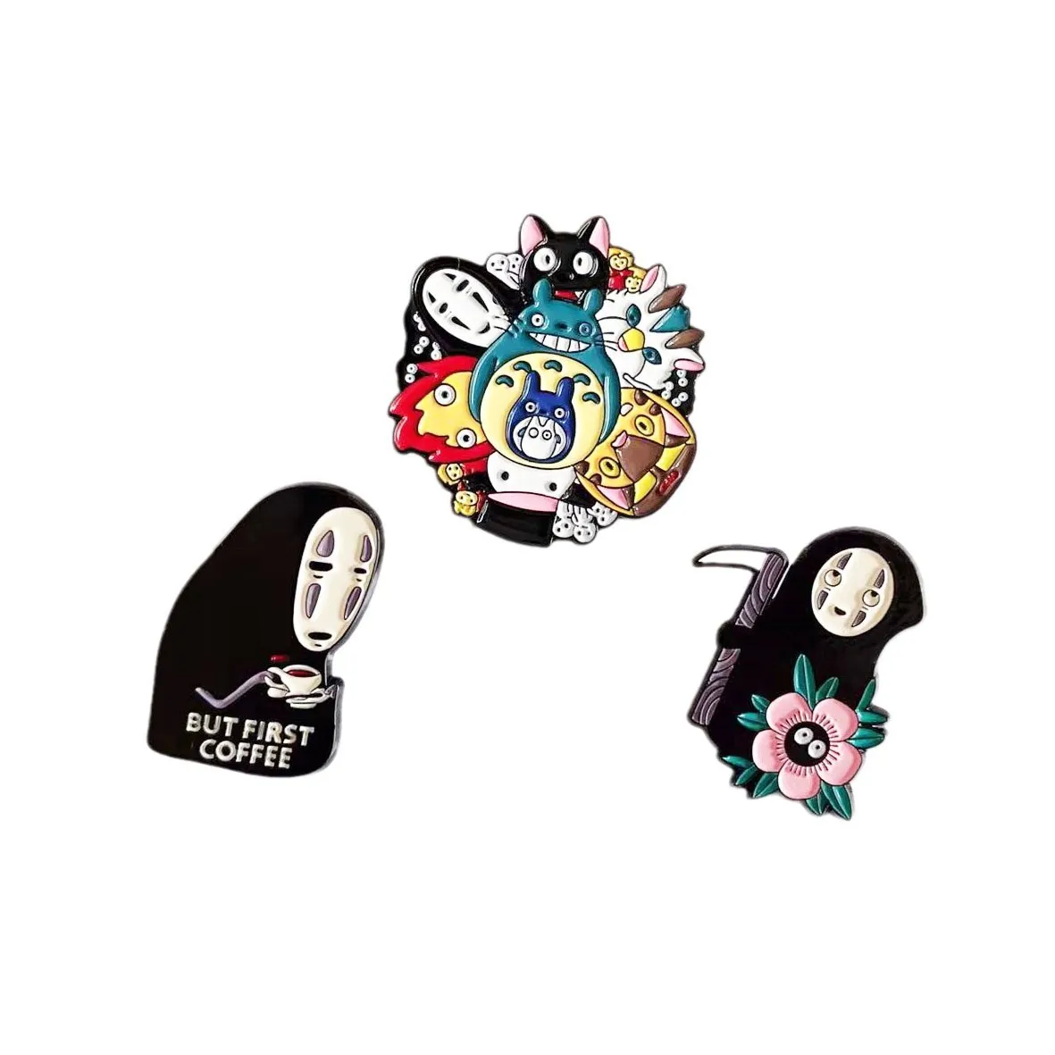 Interesting Classic Cartoon Comic Brooch Metal Enamel Lapel Badge Collect Denim Jacket Backpack Pin Children Fashion Gifts