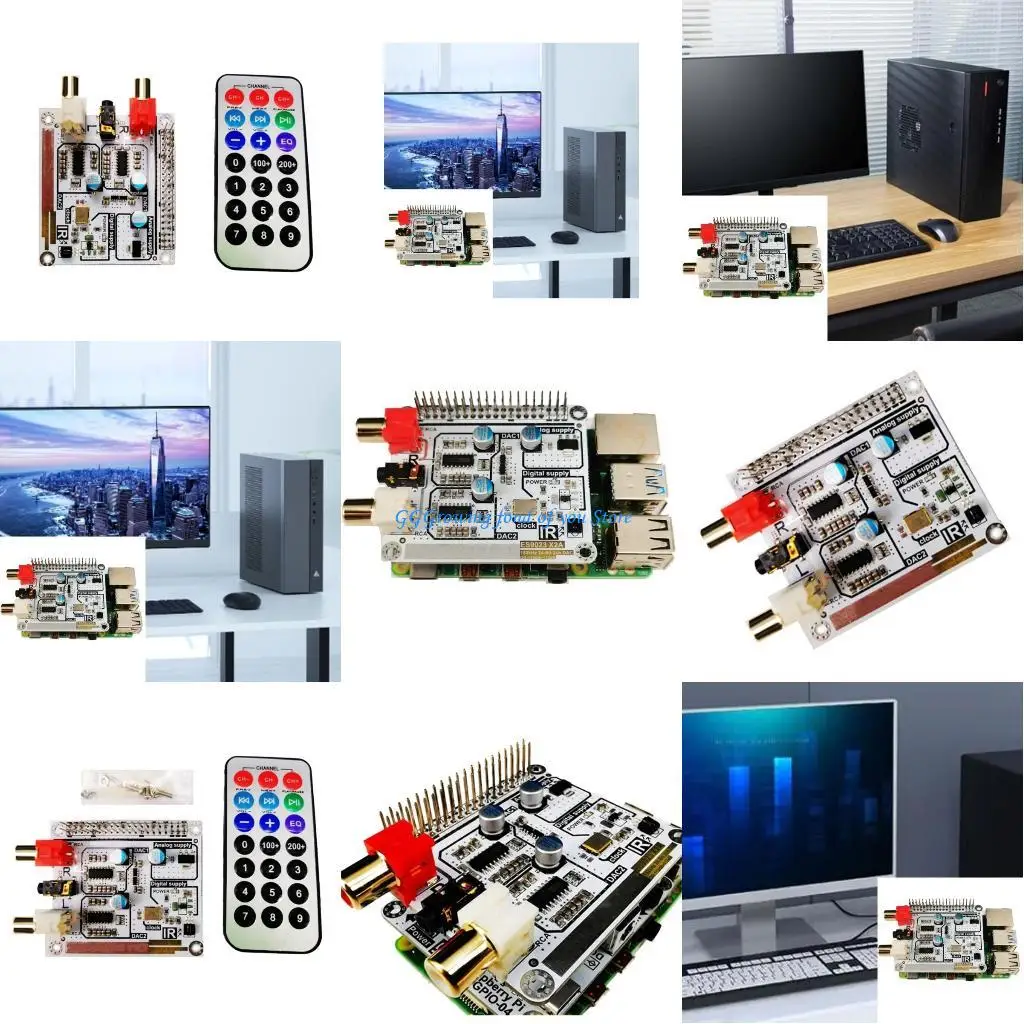 

H9EB HiFi DAC Decoders Board Replacement Module for RPi 4B/3B+/3B/2B/ZEROW