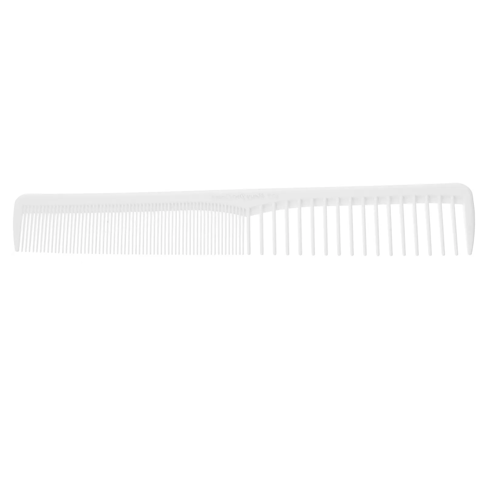 

Professional Hair Comb White ABS Unbreakable Anti-Static Haircut Barber Comb for Home Salon Daily Use Thick Curly Straight Hair